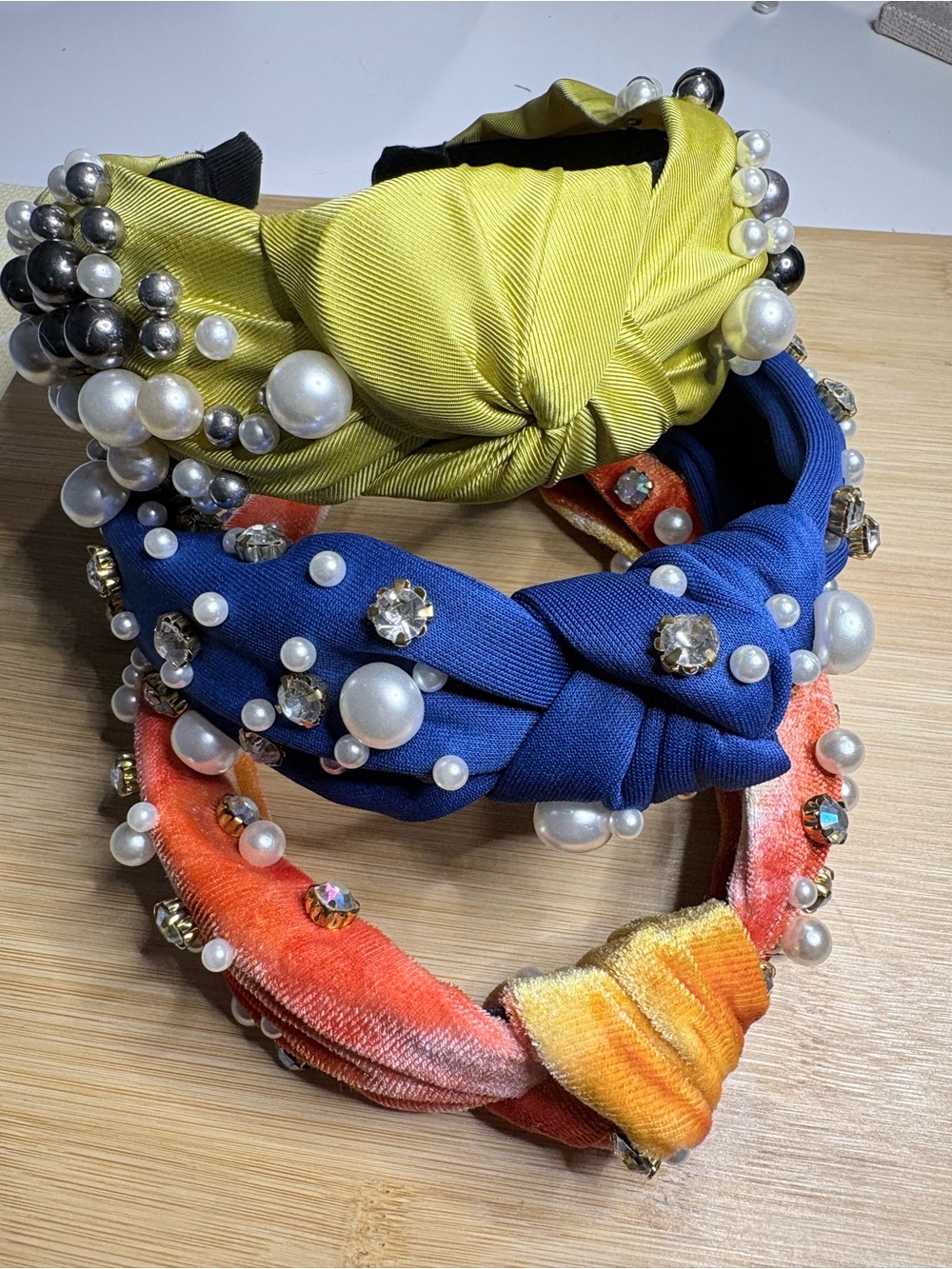 Your choice of ONE bejeweled hairband